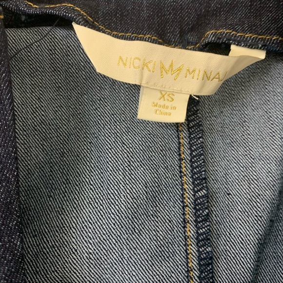 Nicki Minaj Peplum Denim Jacket - Picture 7 of 8